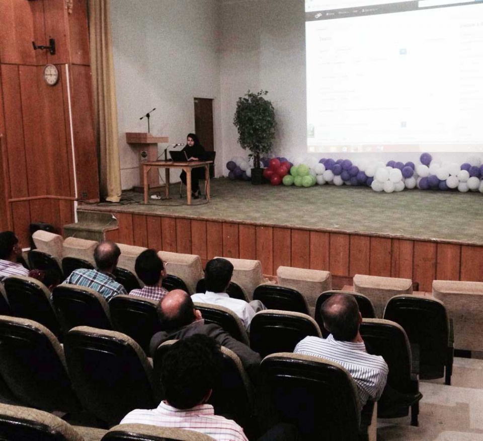 کارگاه آموزشی آشنایی با سیستم یکپارچه کتابخانه دیجیتال حنان در دانشگاه خلیج فارس بوشهر برگزار گردید